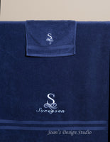 Monogrammed Bath Towel