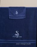 Monogrammed Bath Towel