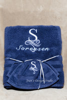 Monogrammed Bath Towel